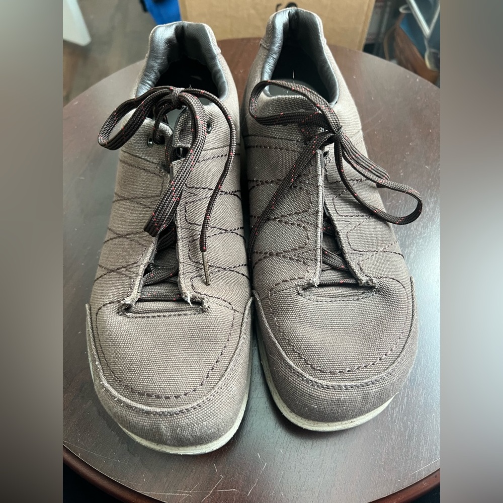 Size 11.5 men’s The North Face canvas sneakers. New.  Worn once. Excellent cond